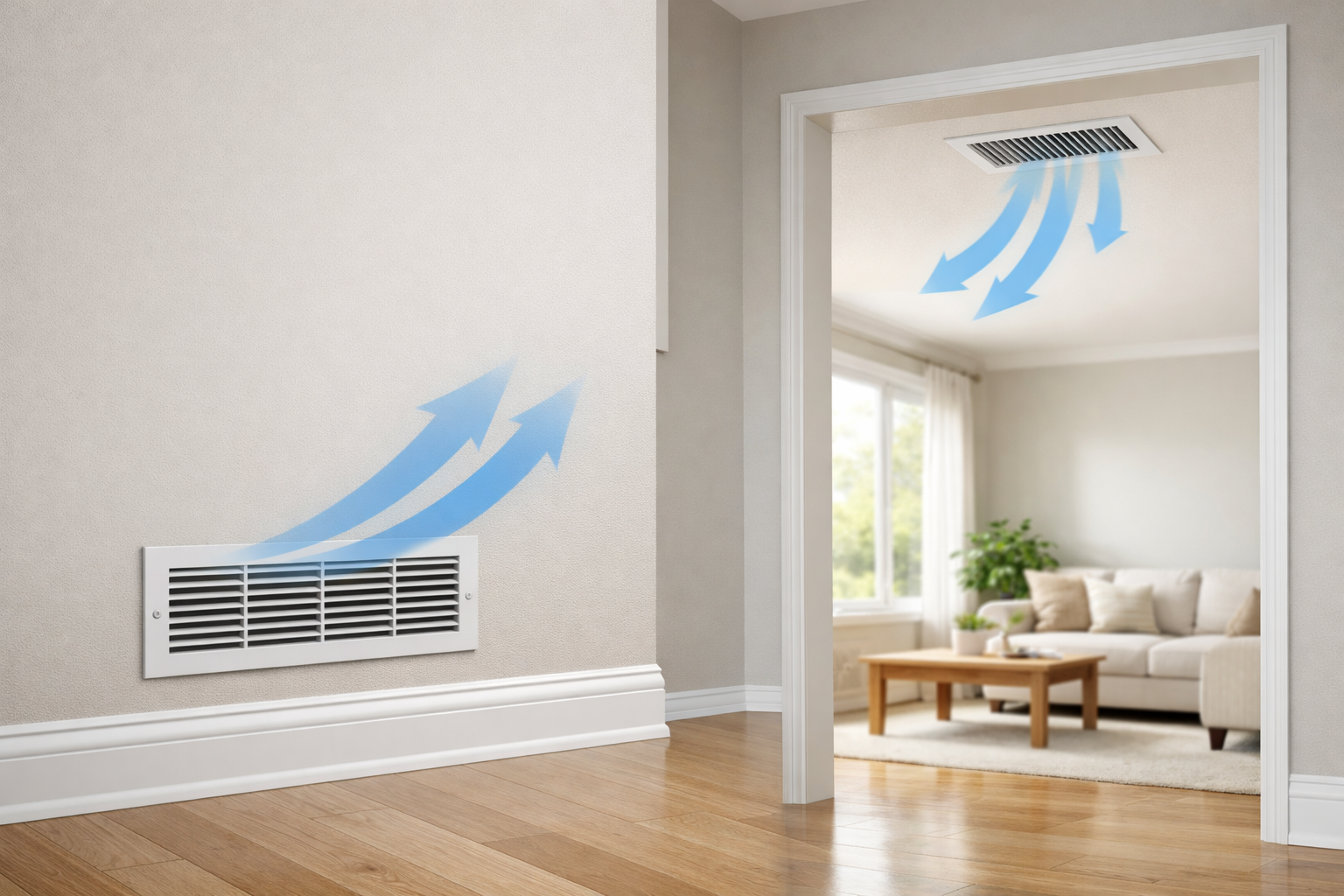 Which Types of Vents in a House Improve Airflow the Most in Different Rooms