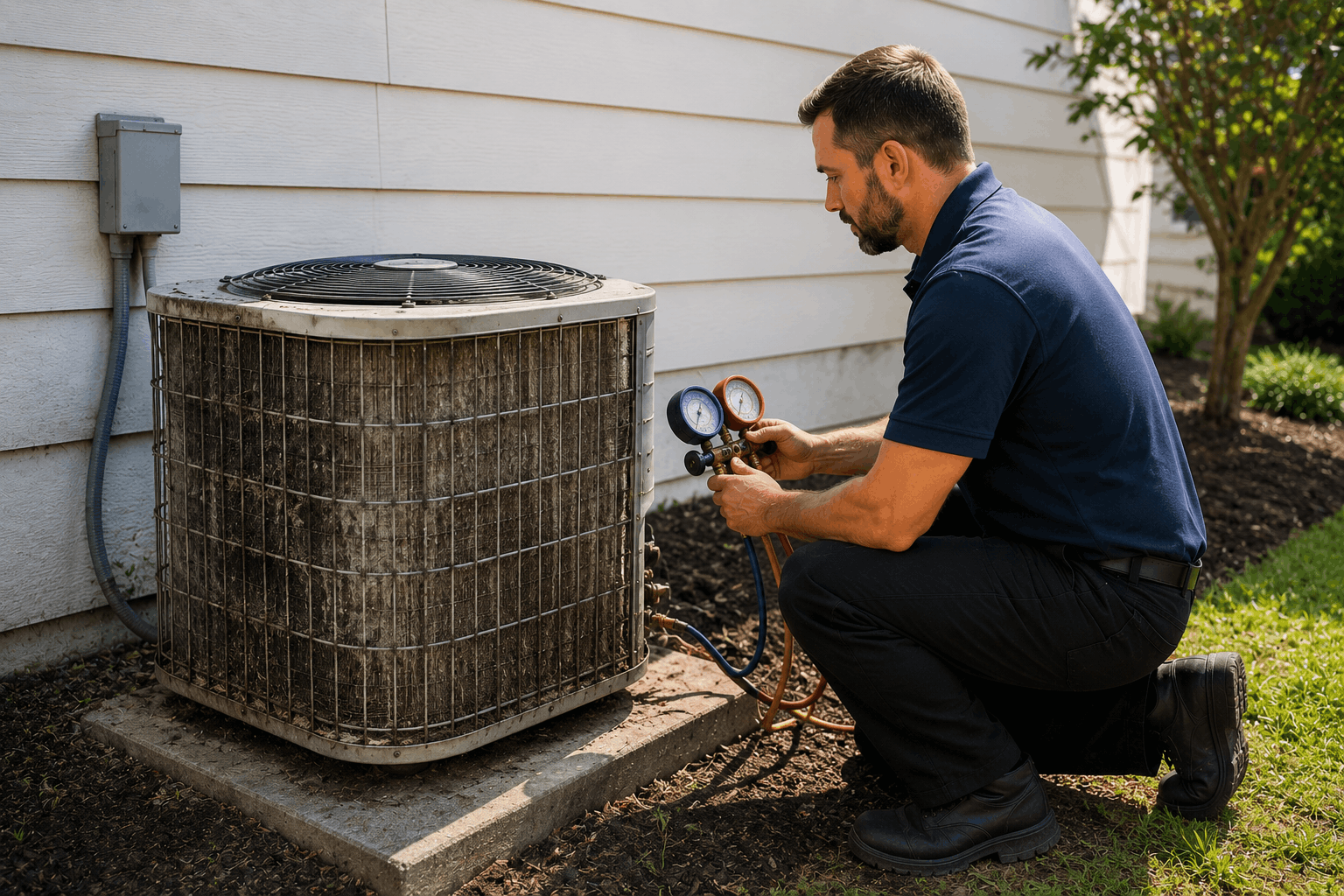 Signs your air conditioner is inefficient during HVAC inspection